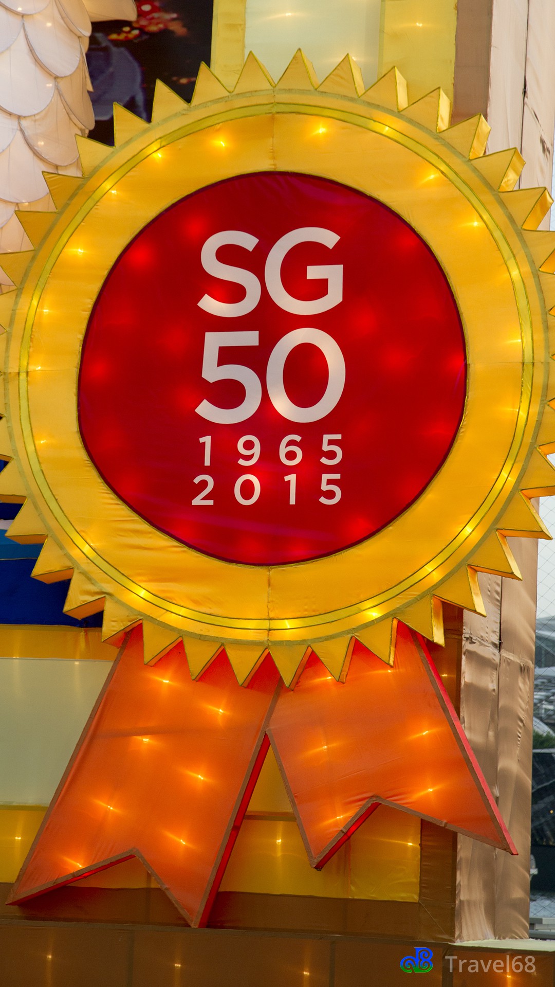 Singapore vierde feest dat ze 50 jaar onafhankelijk zijn van Engeland