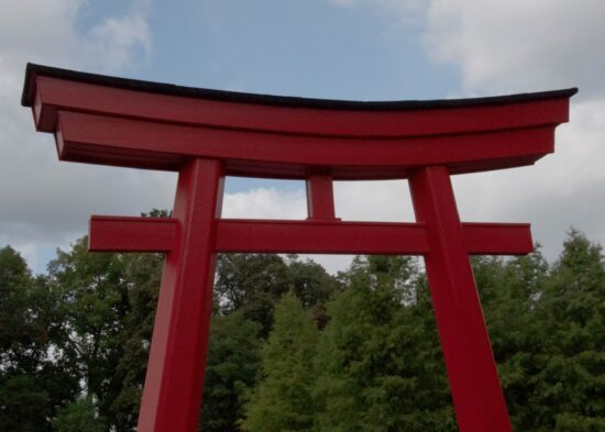 Japanse rode poort